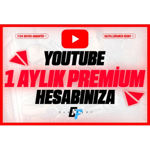  ⭐KENDİ HESABINIZA 1 AYLIK YOUTUBE PREMiUM⭐